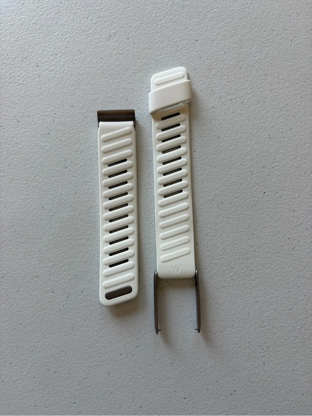 White Silicone WHOOP band